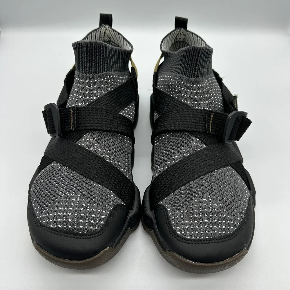 Chaco Sandals Shoes Mens Size 10 Gray Mesh‎ Slip On Buckle Casual JCH106659